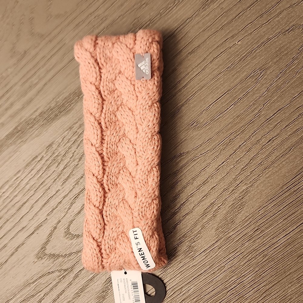 Adidas womens fit pink winter headband - Picture 1 of 3